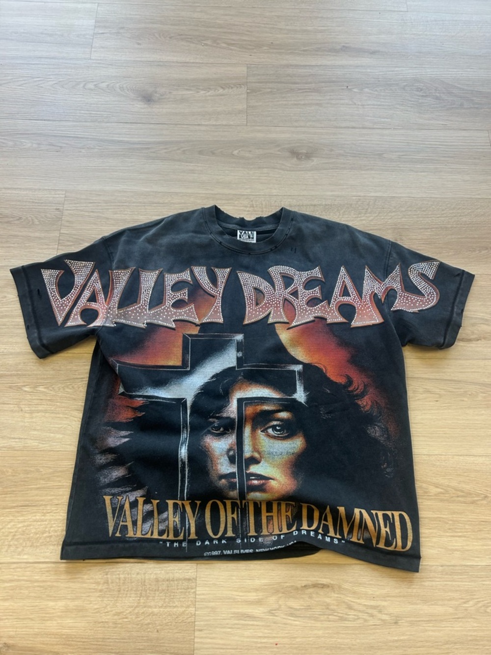 Valley Dreams 'Valley of the Damned' Graphic Tee - Black